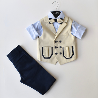 Polished Nico Formal Vest Set