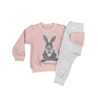 Bow Bunny Newborn Girls Set