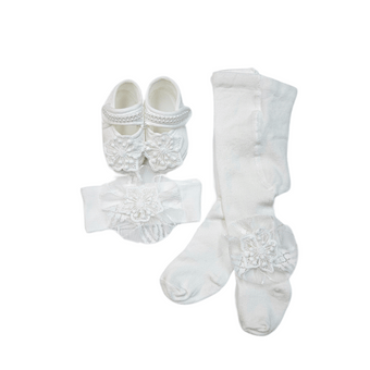 Baby White Blossom Set