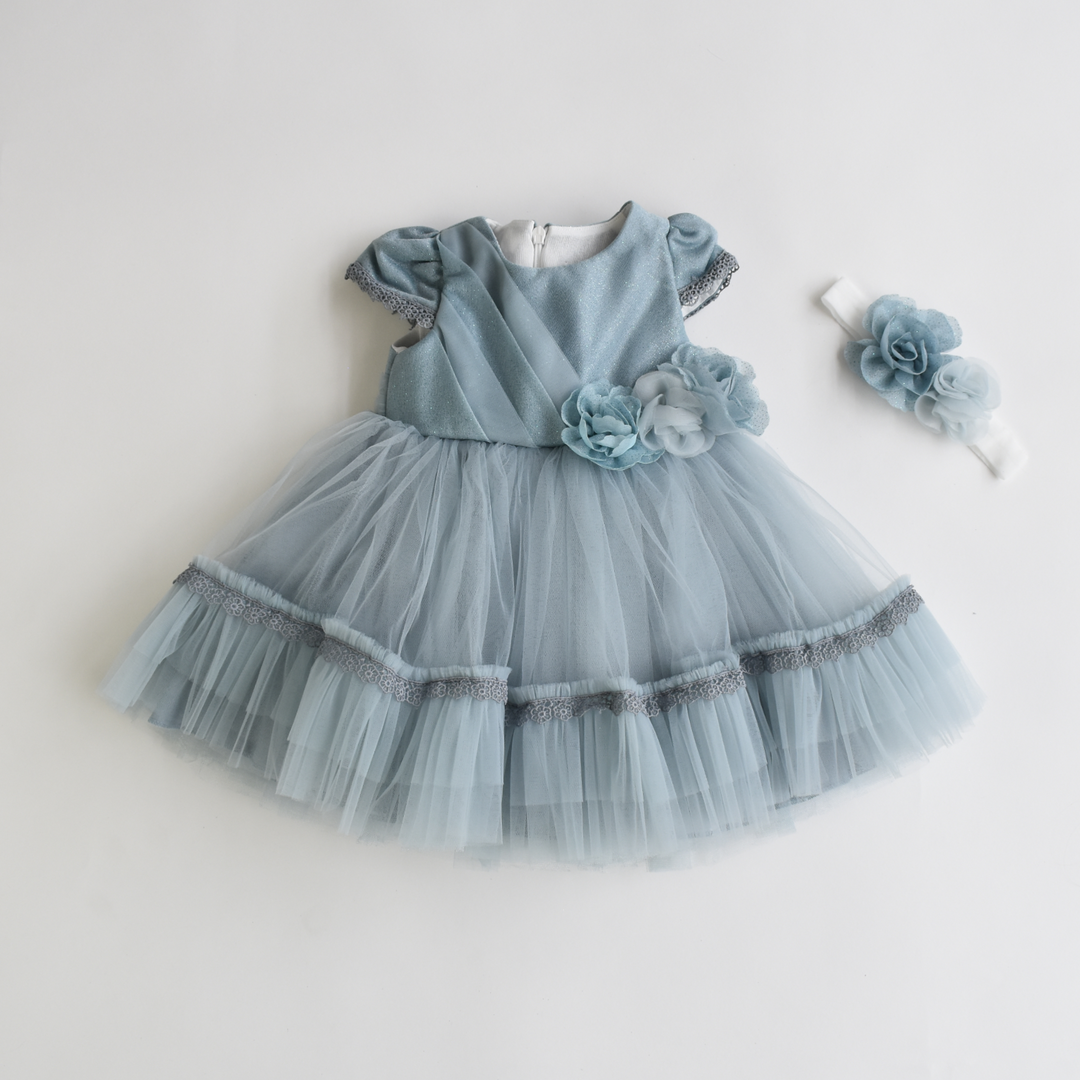 Bright Flower Girls Formal Dress
