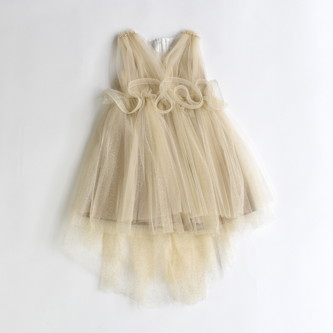 Robe formelle pour filles étoiles scintillantes