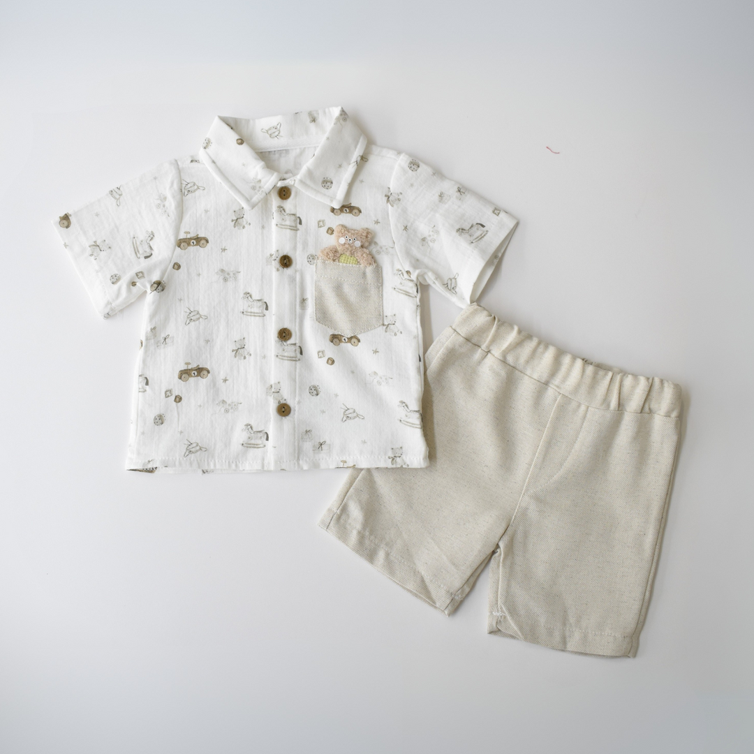 Little Mike Dressy Short Set