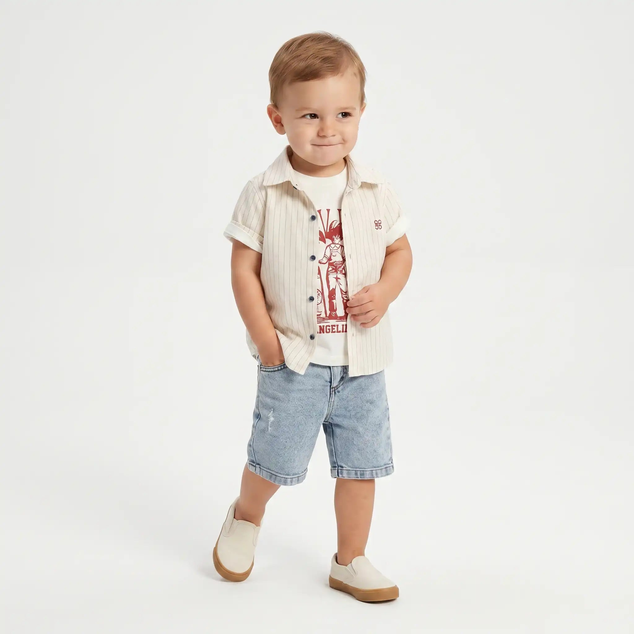 Bright Billy Denim Set