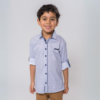 Soft Ice Boys Cotton Shirt