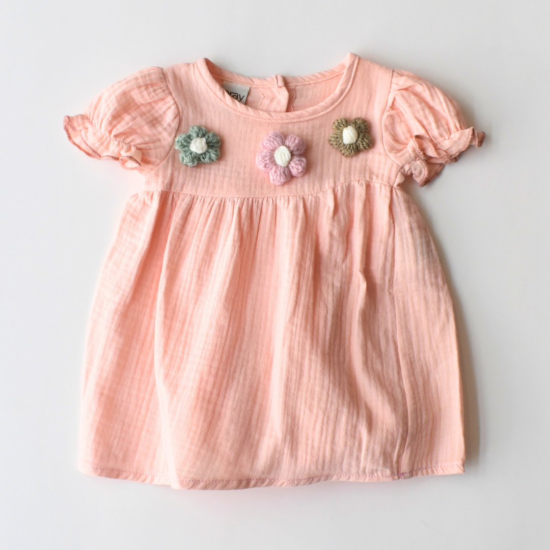 Robe en coton Summer Bloom pour filles