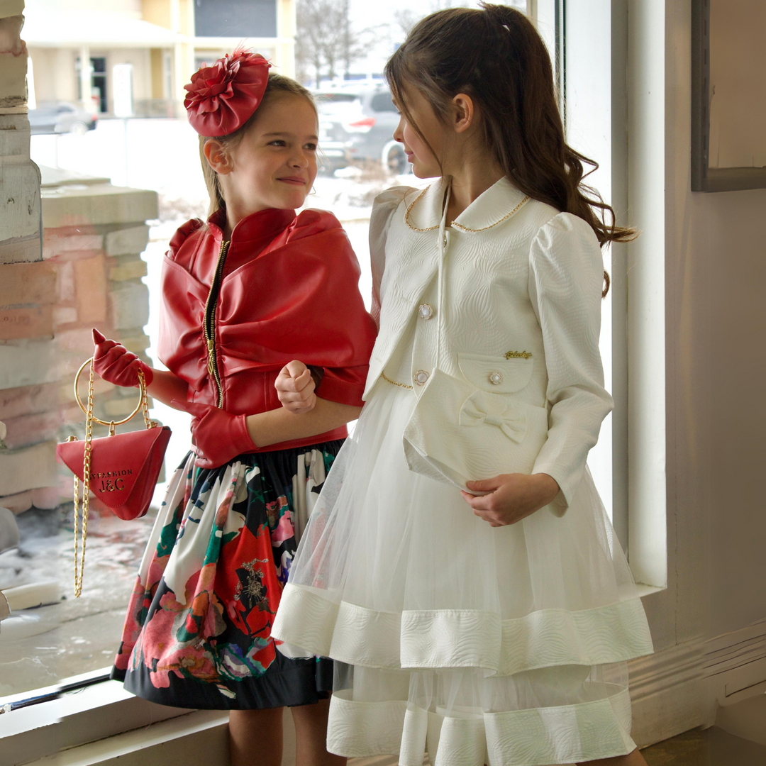 Robe de fille chic de Carina