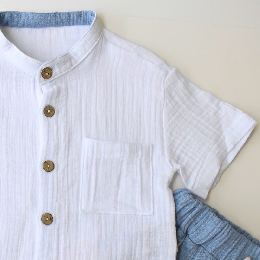 Clean & Cool Casual Short Set