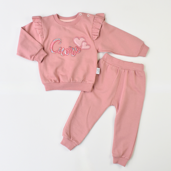 Amore Baby Girls Cotton Set