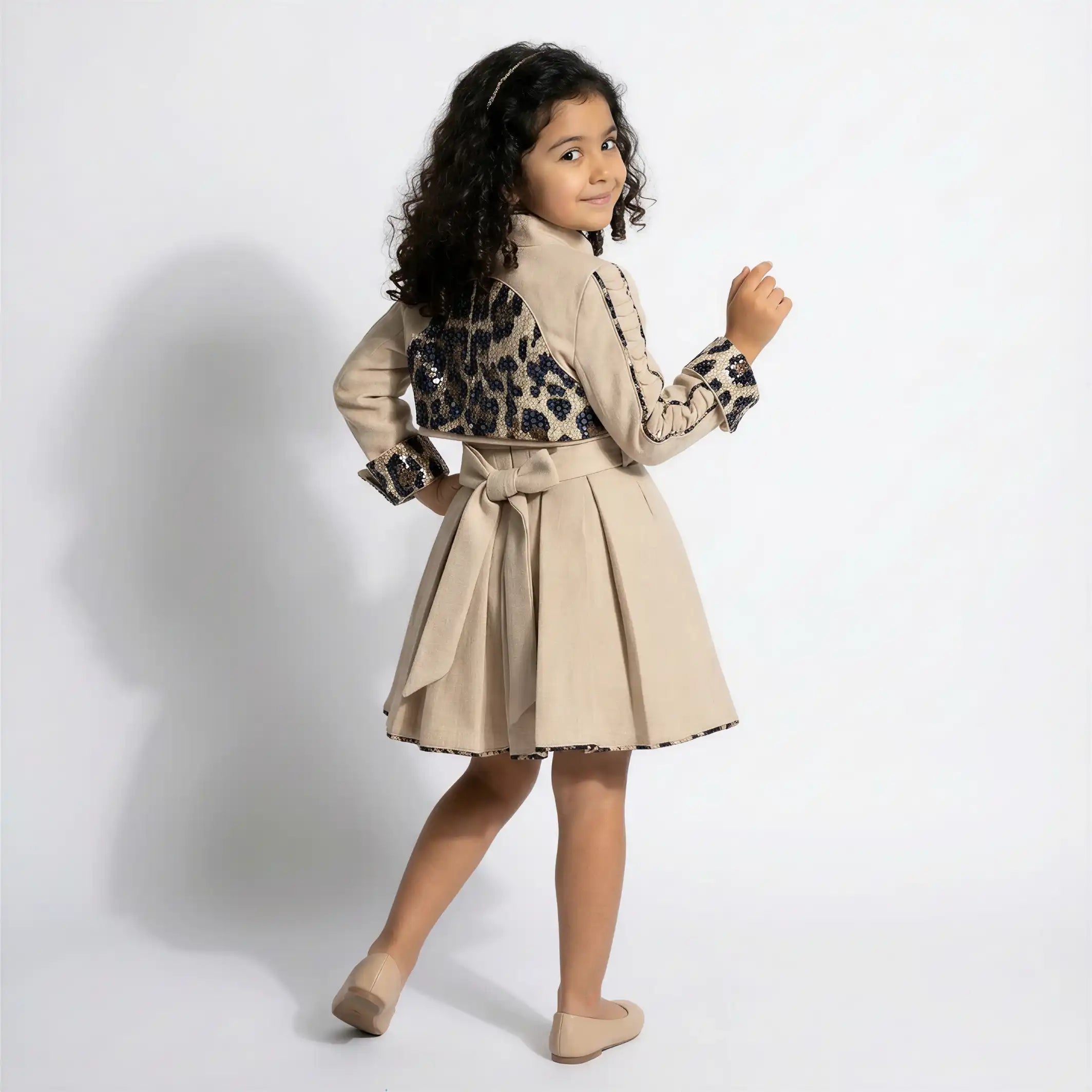 Robe de soirée pour filles, orchidée blush