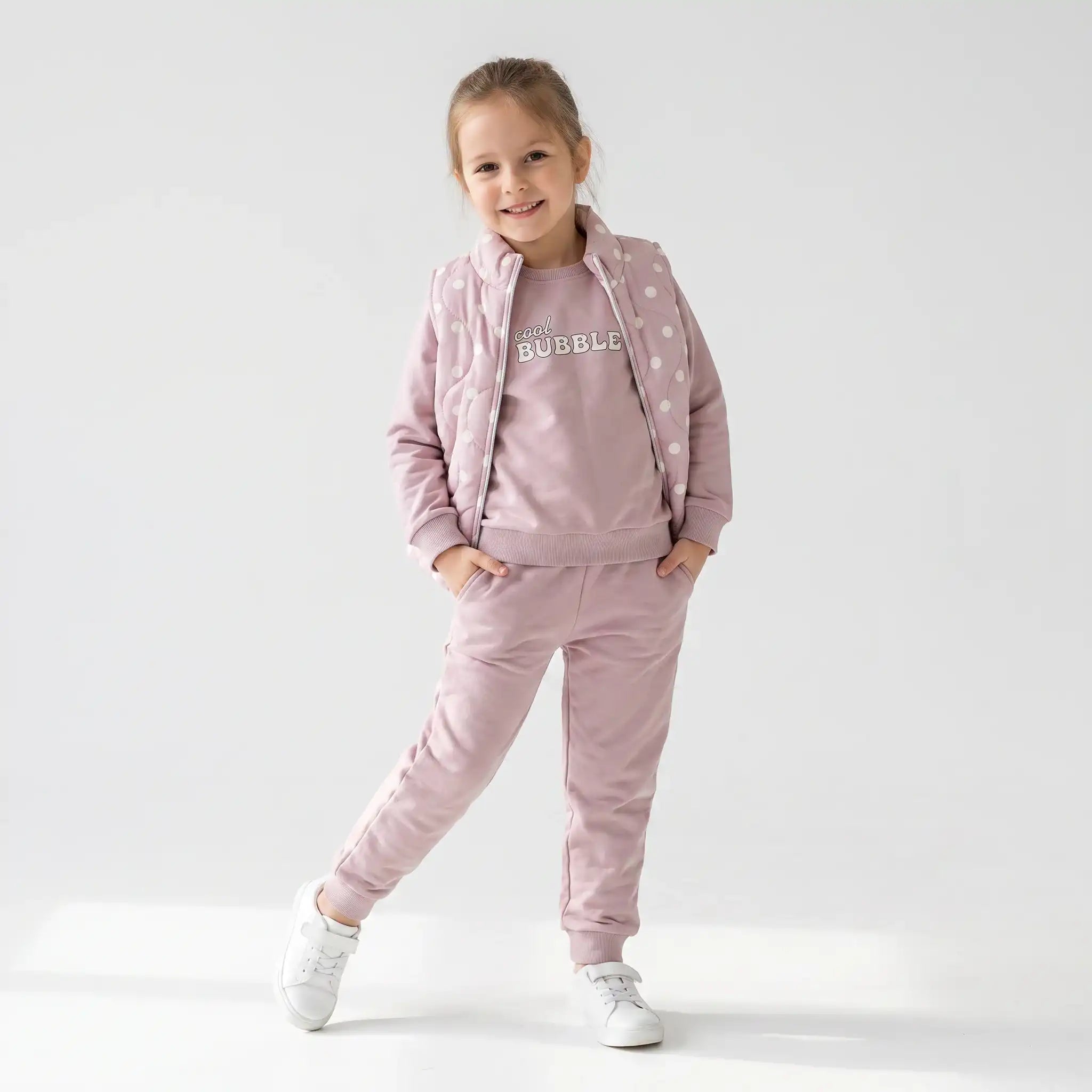 Cool Bubble Puffer Vest Set