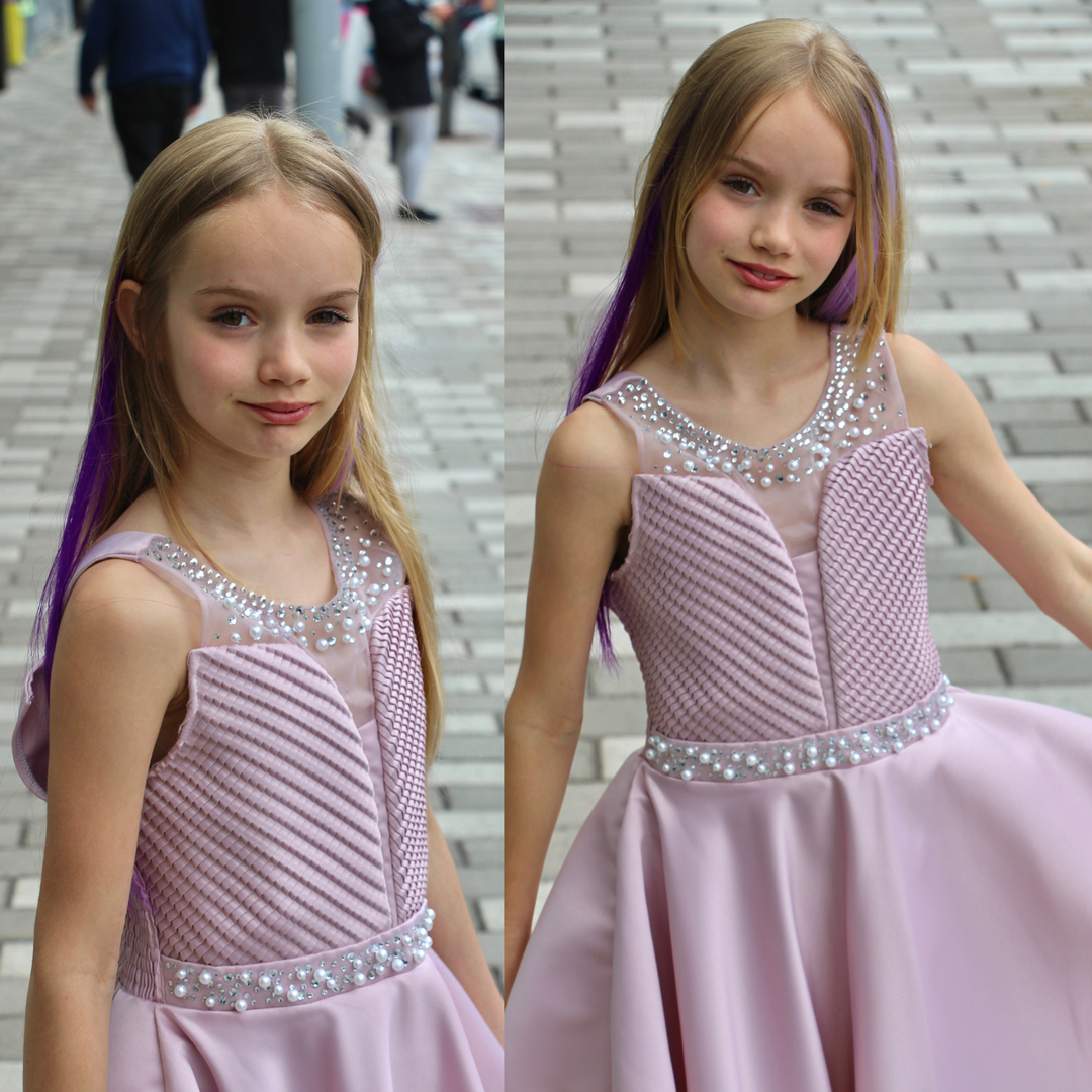 Robe formelle de filles de fée de fleurs