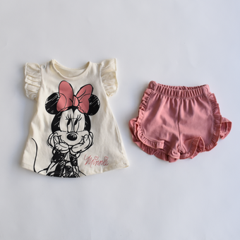 Ensemble short pour filles prêtes à l'aventure