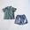 Upbeat Vibes Boys Polo Set