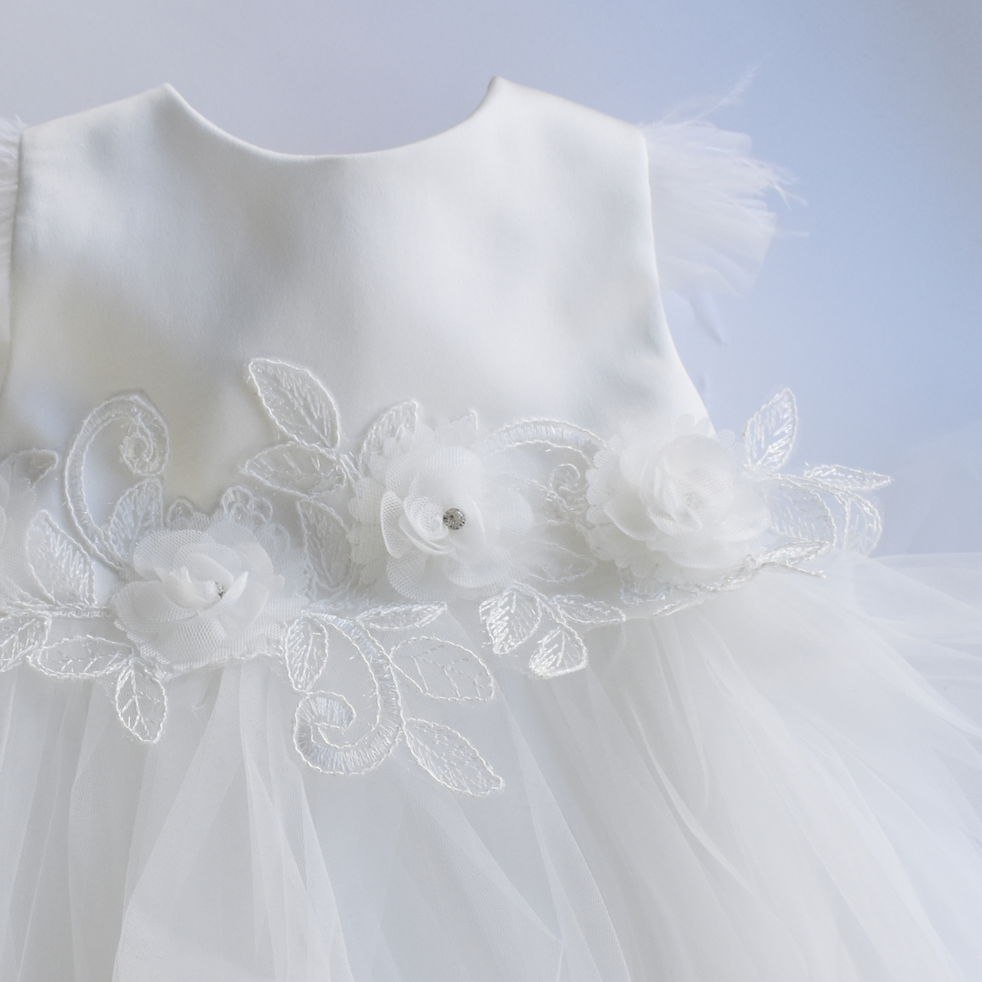 Robe longue traînée de Princessa Pia