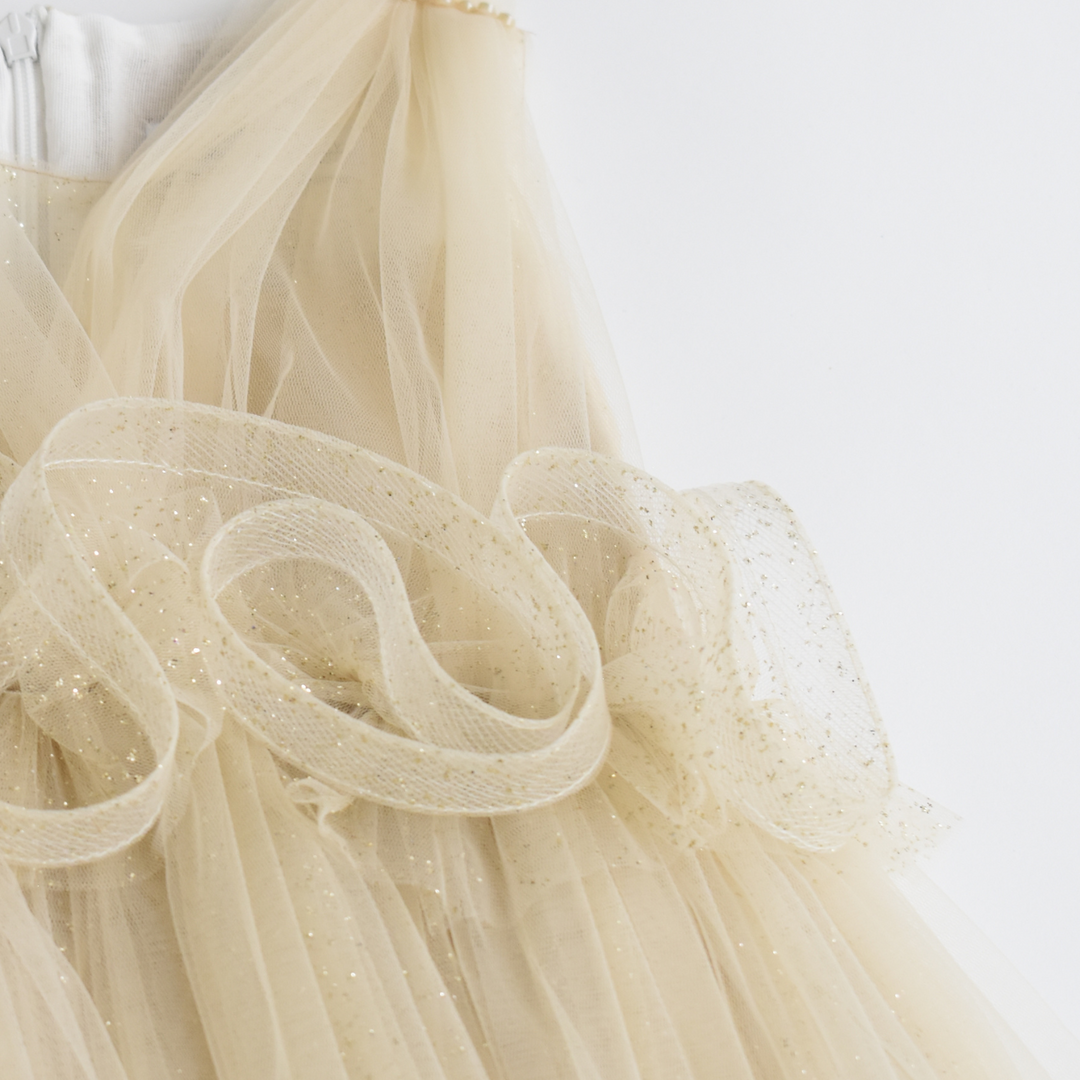 Robe formelle pour filles étoiles scintillantes