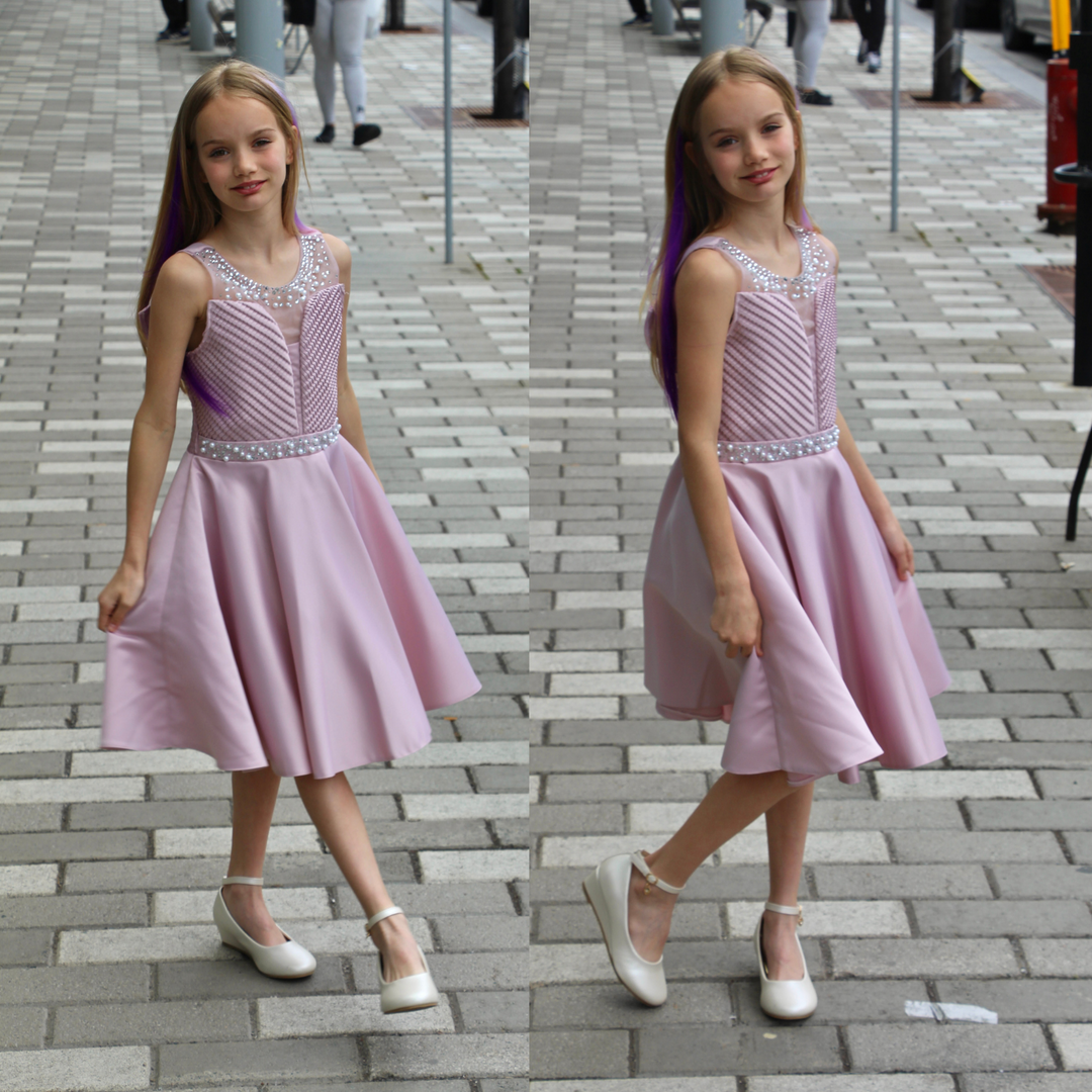 Robe formelle de filles de fée de fleurs