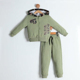 Safari Crew Boys Casual Joggers Set