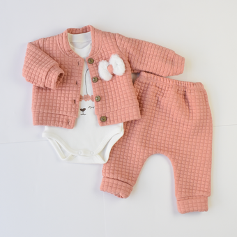 Belle Bow Baby Chic Set