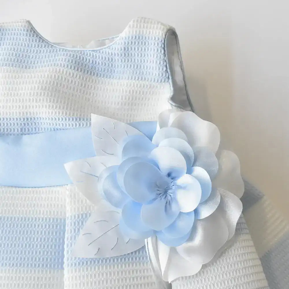 Sweet Stripe Formal Baby Dress