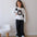 Ensemble décontracté pour filles Labubu Flower