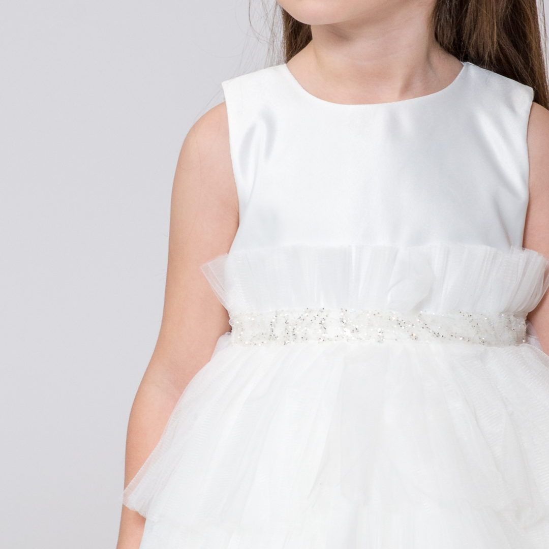 Blanco Short Rain Dress