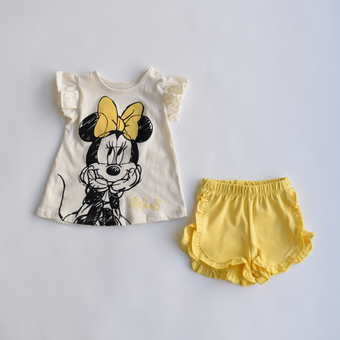Ensemble short pour filles prêtes à l'aventure