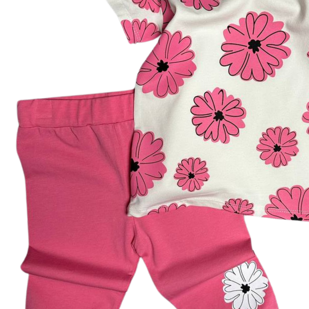 Ensemble de leggings à fleurs de Zara
