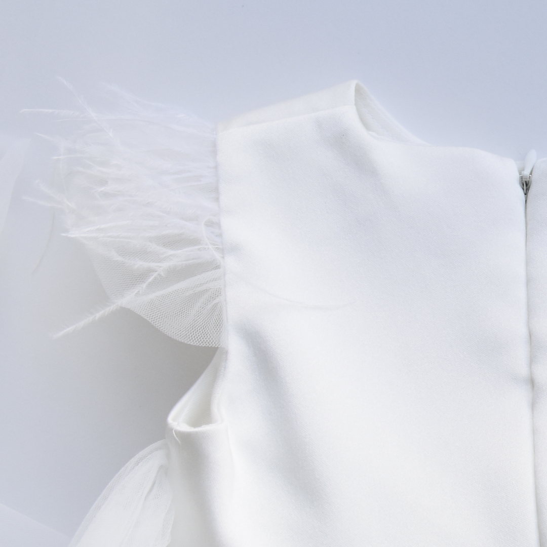 Robe longue traînée de Princessa Pia