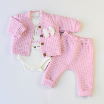 Belle Bow Baby Chic Set