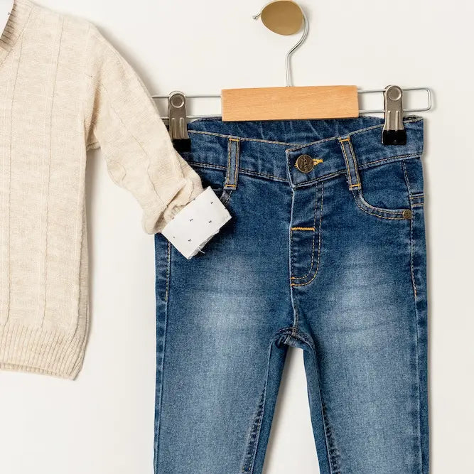 Ensemble mini pull et jean Daddy