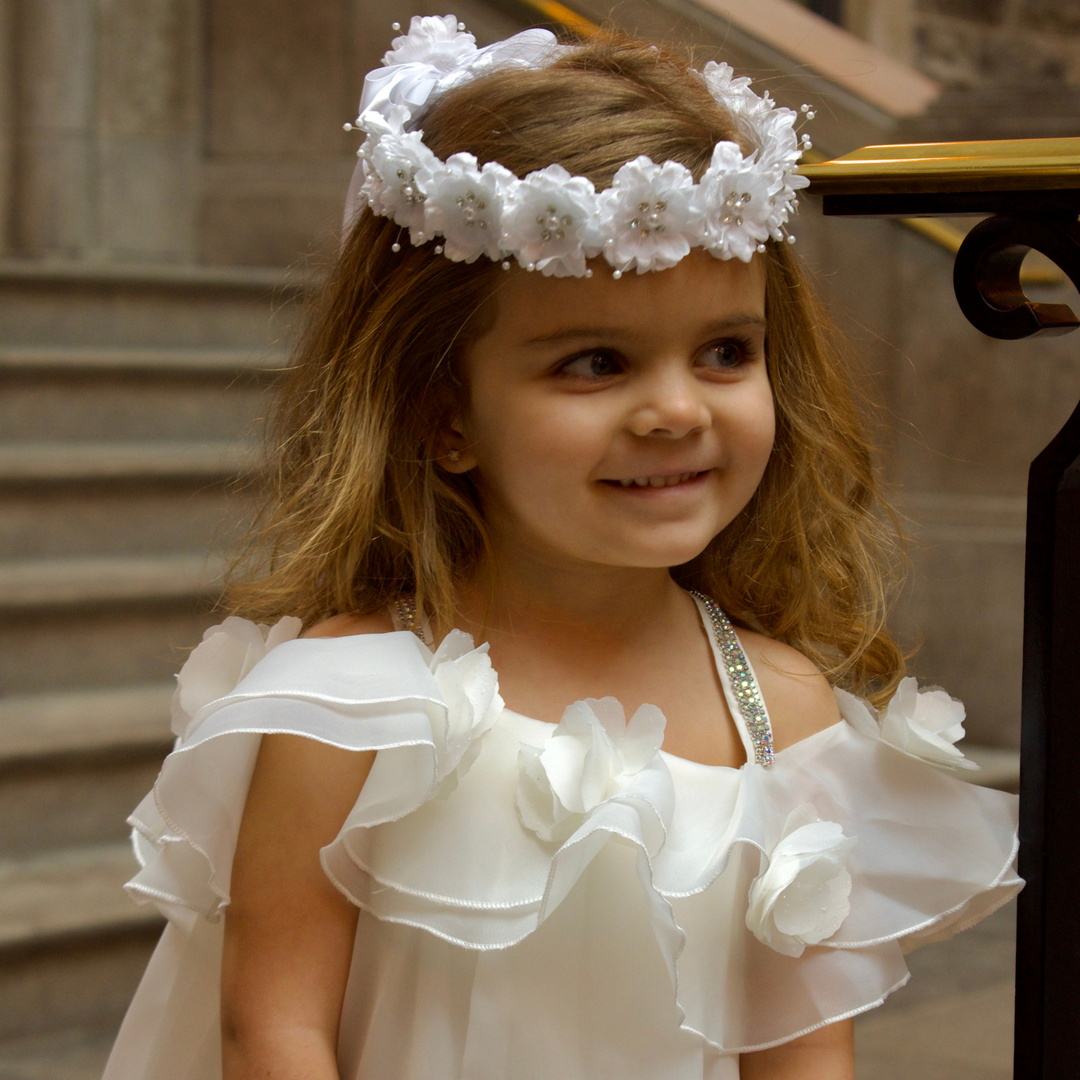 Robe européenne Ophelia en organza