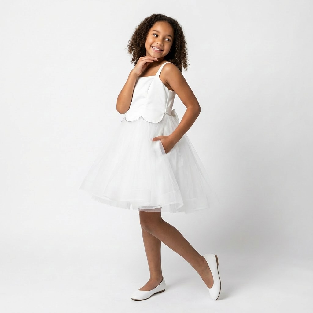 White Princess Dresses | Premium Dress Options | Junior Kids White Princess Dresses | Premium Dress Options | Junior Kids