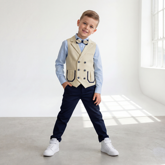 Ensemble gilet formel Nico poli