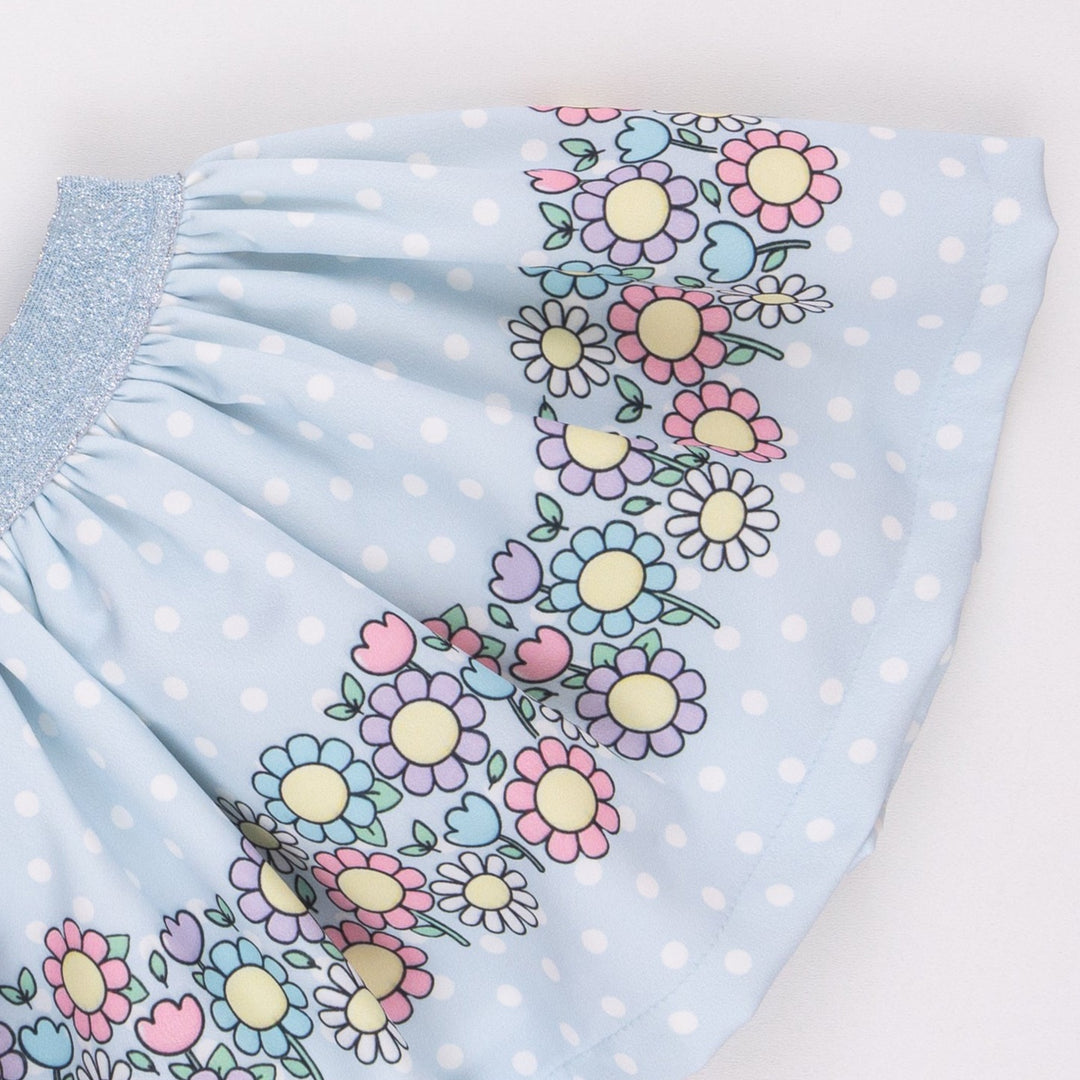 Ensemble jupe fille Blue Blossom