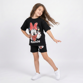 Downtown Mouse Girls Short Set