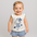 Ensemble décontracté pour filles Little Square