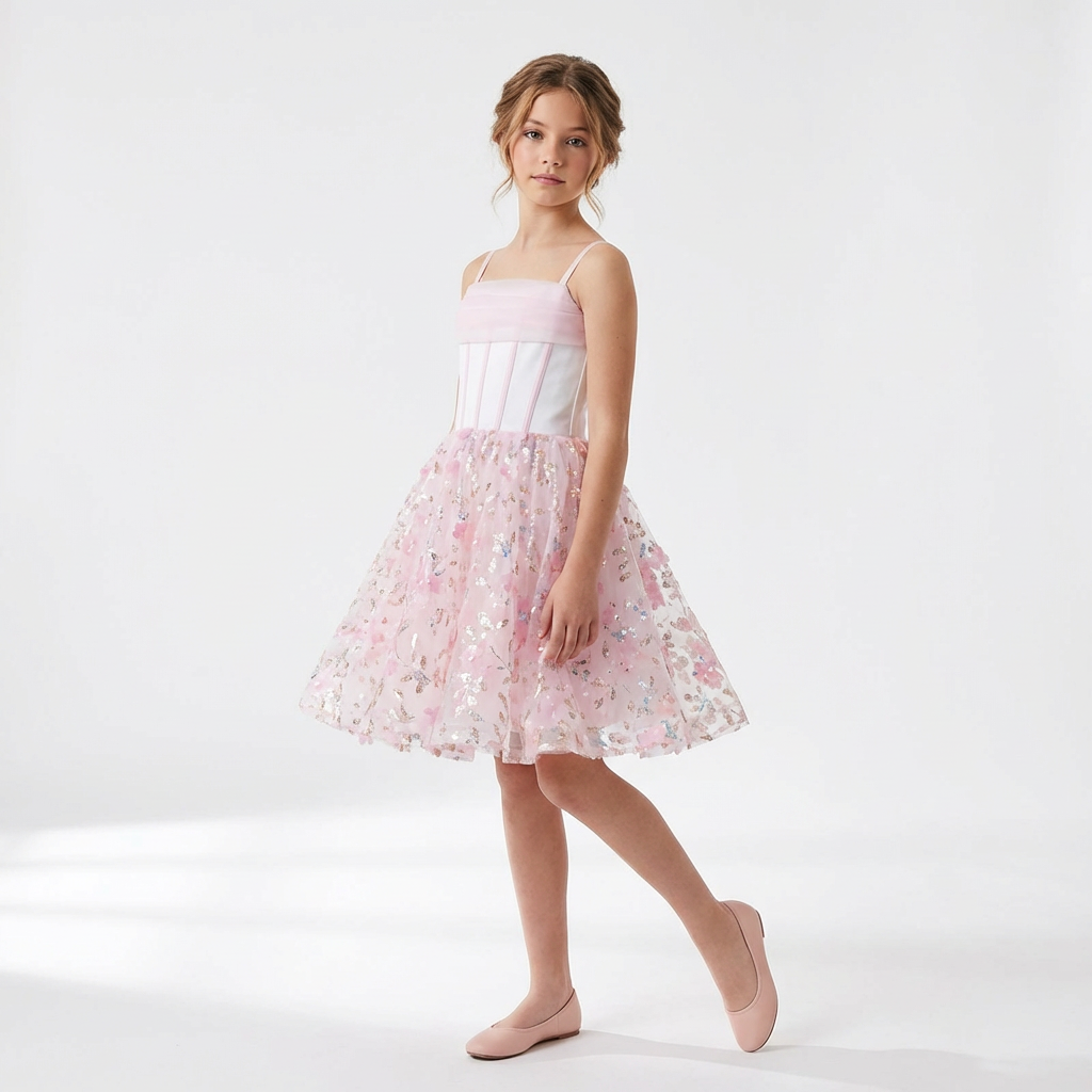 Vivianne Girls 2 in 1 Preteen Dress