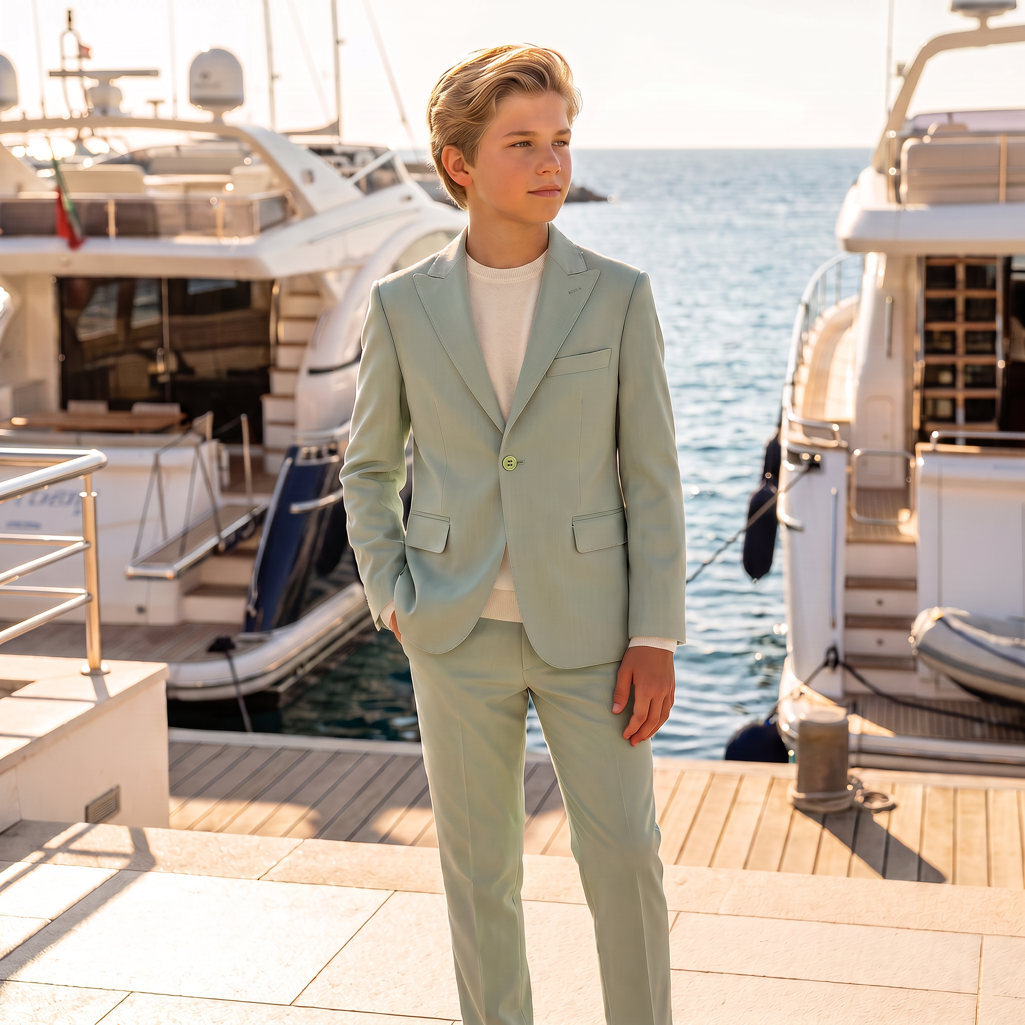 Sharp Gentleman Boys Suit