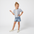 Stylish Square Girls Denim Set