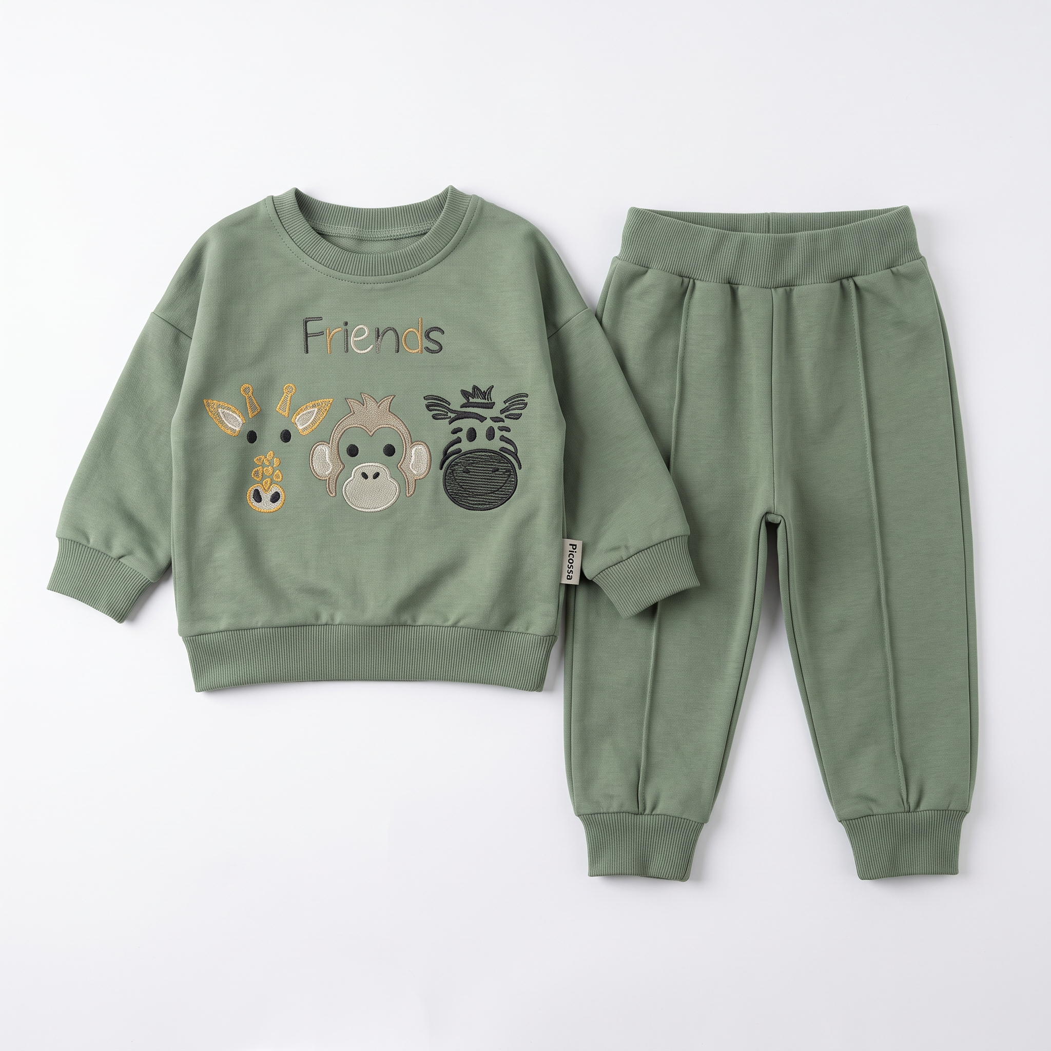 Ensemble de jogging en coton Fins Friends