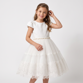 Lacy's Cap Sleeve Dress