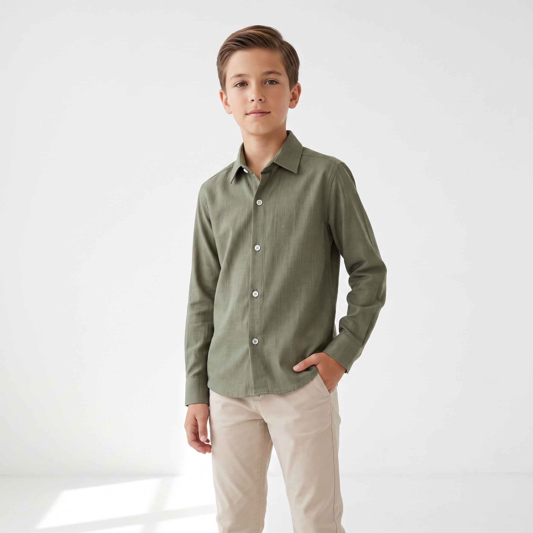 The Green Gent Formal Shirt