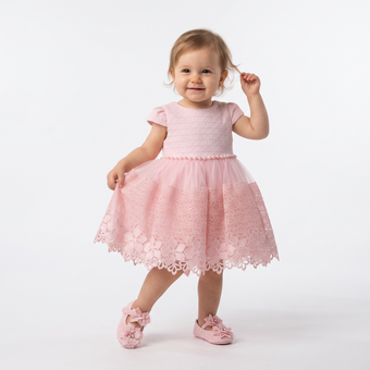 Baby Ella Dress & Shoes Set