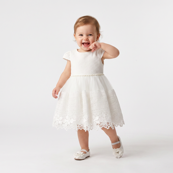 Baby Ella Dress & Shoes Set