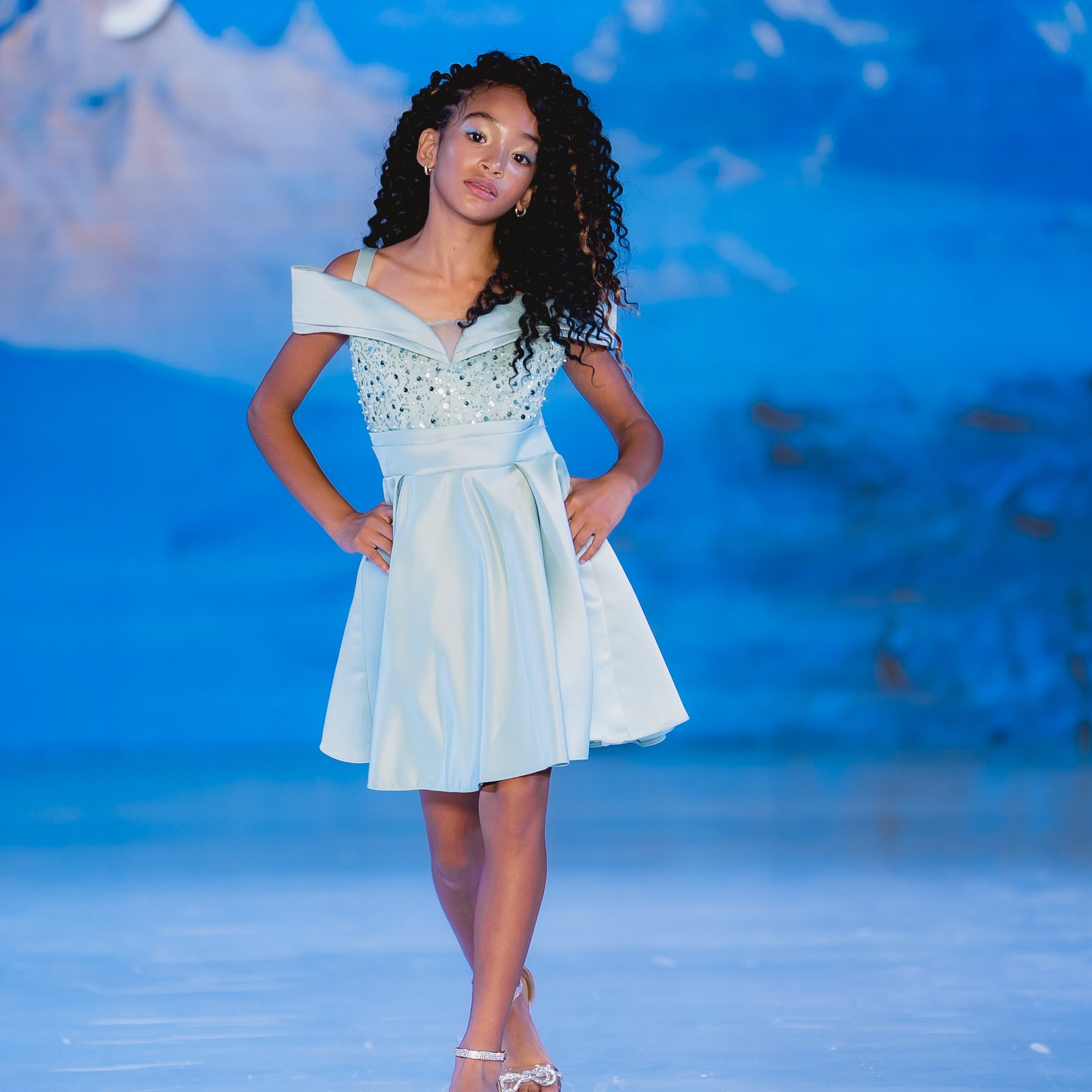 Starlit Symphony Girls Formal Dress