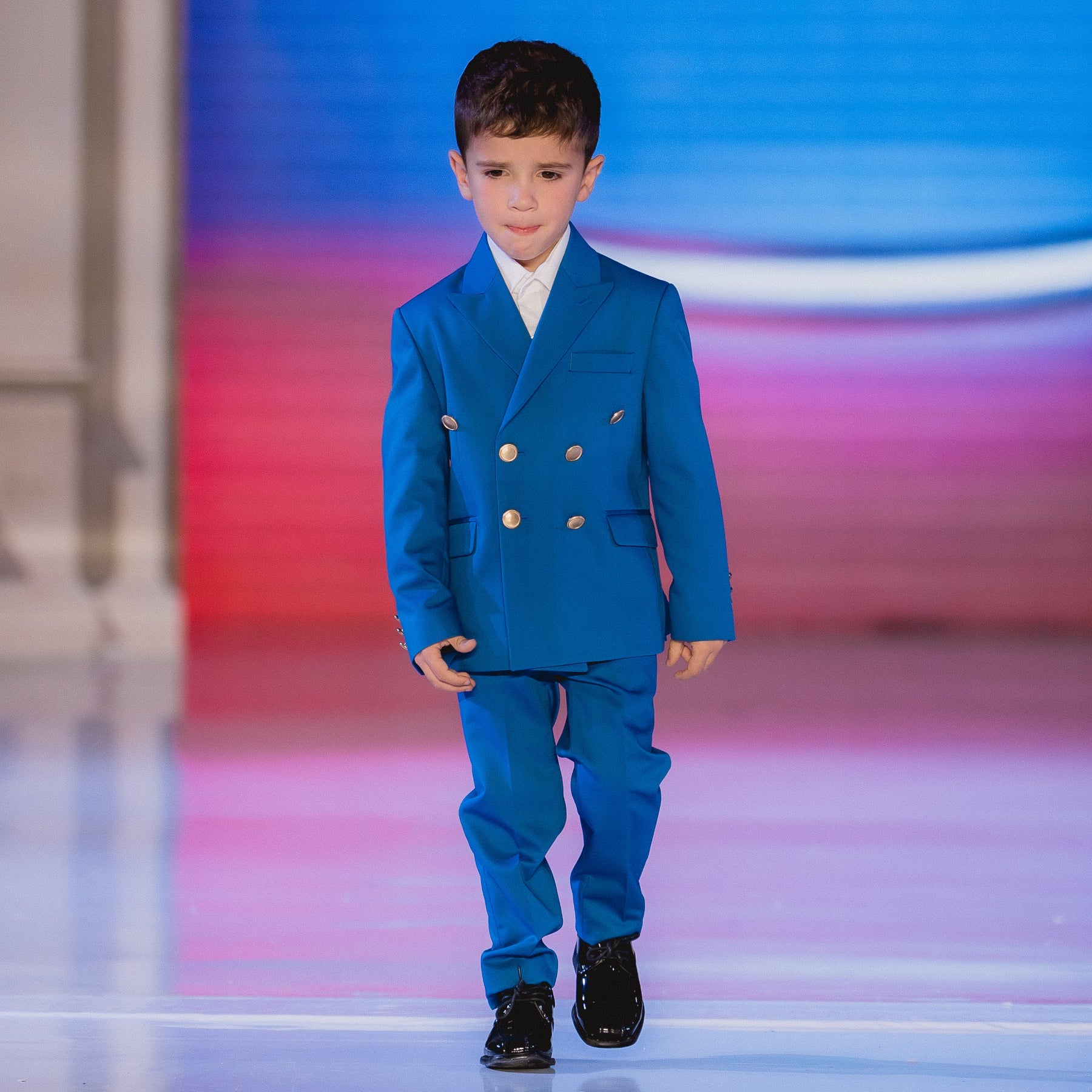 Golden Buttons Boys Suit