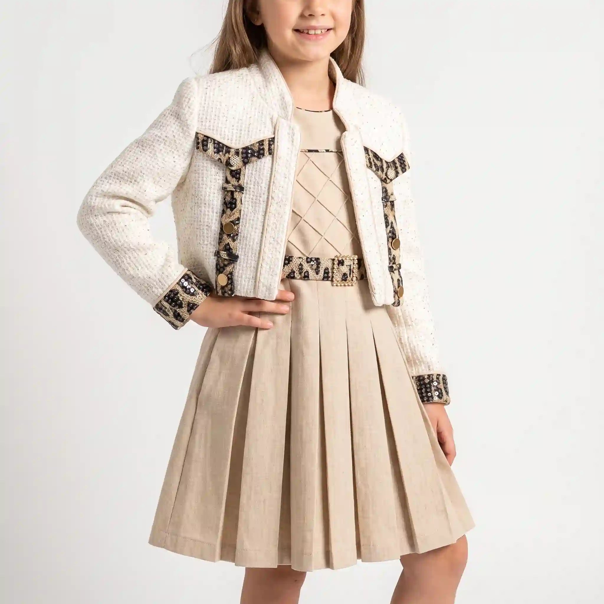 Desert Sunset Girls Bolero Dress