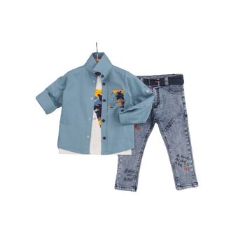 Splash Paint Boys Casual Set