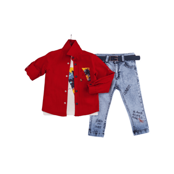 Splash Paint Boys Casual Set