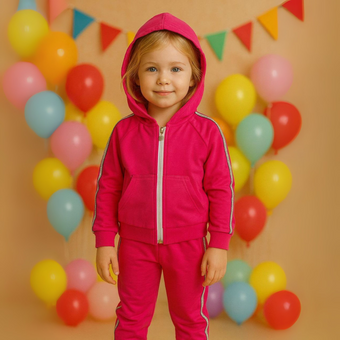 Ensemble décontracté à capuche pour bébé